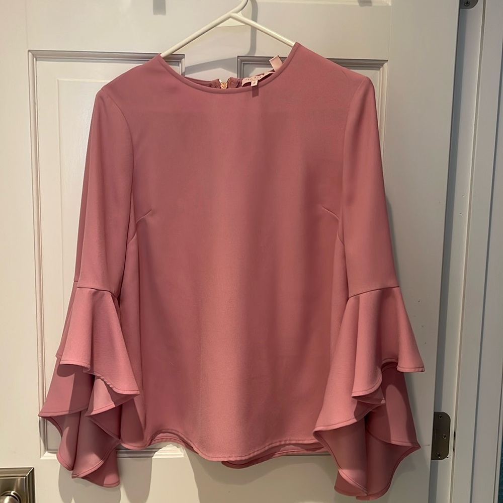 Ted Baker waterfall sleeve blouse